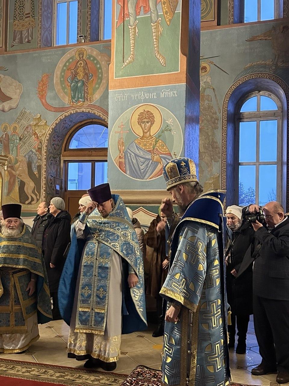 Приезд владыки Вениамина